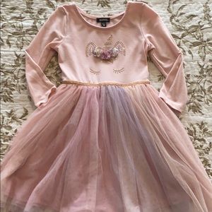 Girls unicorn dress